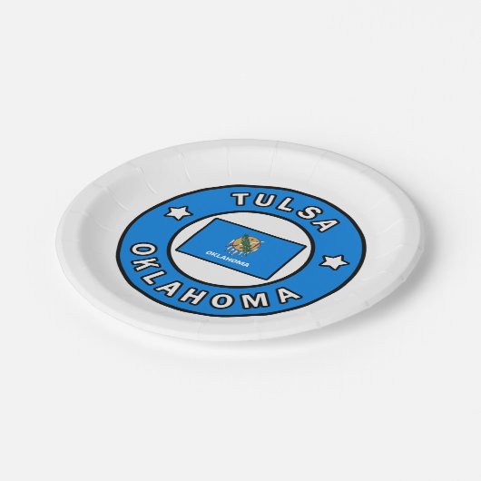 Assiettes En Carton Tulsa Oklahoma (Angle)