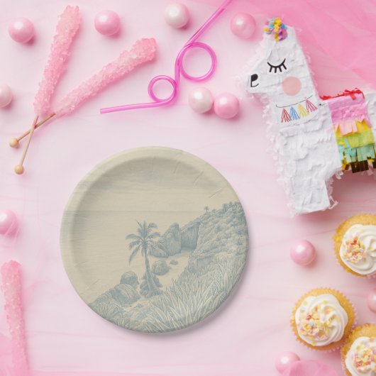 Assiettes En Carton Tulum Paper Plates (Fête)