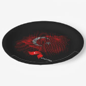 Assiettes En Carton Turkey flag (Angle)