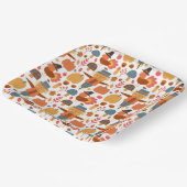 Assiettes En Carton Turquie et Scarecrow Thanksgiving Motif (Angulaire)