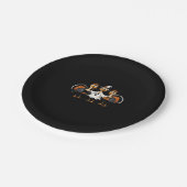 Assiettes En Carton Turquie Halloween Boo, Thanksgiving Turquie, Éffra (Angle)