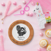 Assiettes En Carton Turquie personnalisée Thanksgiving (Fête)