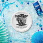 Assiettes En Carton Turquie Rick "Je Vous Demande pardon ?" (Fête)