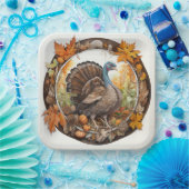 Assiettes En Carton Turquie Tidings : Les Plaisirs De La Récolte (Fête)