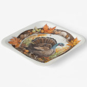 Assiettes En Carton Turquie Tidings : Les Plaisirs De La Récolte (Angulaire)