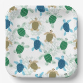 Assiettes En Carton Turtle (Recto)