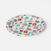 Assiettes En Carton Tutti Fruitti Summer Fruit Ice Cream Soirée (Angle)