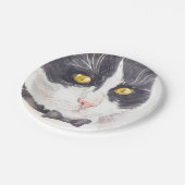 Assiettes En Carton Tuxedo (Angle)