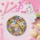 Assiettes En Carton TWEETY™ Floral Embroidery Pattern (Fête)