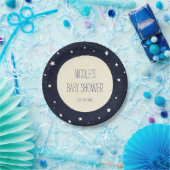 Assiettes En Carton Twinkle Little Star Starry Sky Baby shower (Fête)