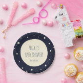Assiettes En Carton Twinkle Little Star Starry Sky Baby shower (Fête)