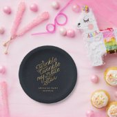 Assiettes En Carton Twinkle scintille ma petite étoile (Fête)