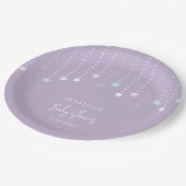 Assiettes En Carton Twinkle Twinkle Little Star Baby shower (Angle)