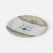 Assiettes En Carton Tying The Knot Rustic Beach Wedding (Angle)