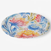 Assiettes En Carton Ukrainian folk art pattern (Angle)