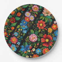 Ukrainian folk art pattern