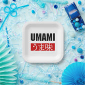 ASSIETTES EN CARTON UMAMI う ま 味 (Fête)