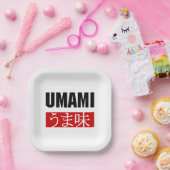 ASSIETTES EN CARTON UMAMI う ま 味 (Fête)