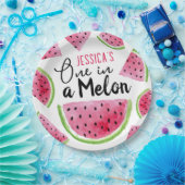Assiettes En Carton Un à Melon Anniversaire Party (Fête)