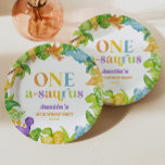 Assiettes En Carton Un A-Saurus Dinosaur 1ère fête d'anniversaire<br><div class="desc">C'est un One A-Saurus Dinosaur 1er Anniversaire Plaques Papier de fête!</div>
