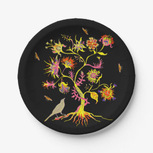 Assiettes En Carton Un arbre magique de vie