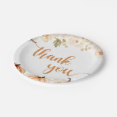 Assiettes En Carton Un Baby shower Automne Un Peu Citrouille (Angle)