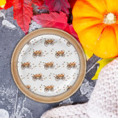 Assiettes En Carton Un Baby shower D'Automne Un Peu Citrouille Neutre 