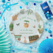 Assiettes En Carton Un Baby shower Plante Un Petit Jardin De Sprout (Fête)