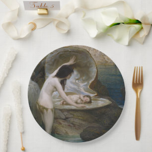 Assiettes En Carton Un bébé aquatique retrouvé dans un coquillage par 