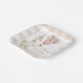 Assiettes En Carton Un bébé sot d'oie 2e anniversaire (Angulaire)