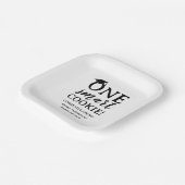 Assiettes En Carton Un Cookie Intelligent Classe De 2024 Graduation (Angulaire)