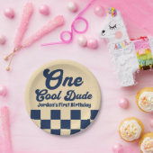 Assiettes En Carton Un Cool Dude Boy 1er anniversaire (Fête)