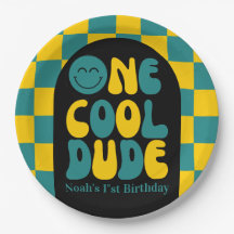 Un Cool Dude Emoji 1er Anniversaire Décoration