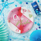 Assiettes En Carton Un dans un Melon mignon été (Fête)