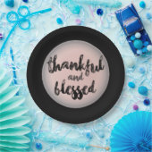 Assiettes En Carton Un design bienveillant et béni (Fête)