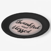 Assiettes En Carton Un design bienveillant et béni (Angle)