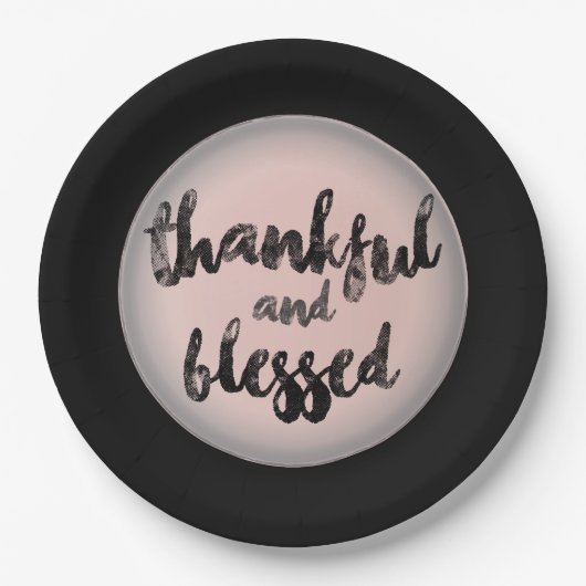 Assiettes En Carton Un design bienveillant et béni (Devant)