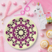 Assiettes En Carton Un élégant papier de design classique couleur mult (Fête)