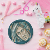 Assiettes En Carton Un Elfe Vert provocateur (Fête)