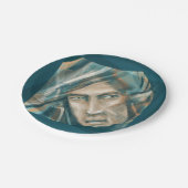 Assiettes En Carton Un Elfe Vert provocateur (Angle)