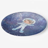 Assiettes En Carton Un garçon astronaute Espace extra-atmosphérique (Angle)