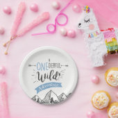 Assiettes En Carton Un Garçon En Plaque Papier À Aventure Sauvage (Fête)