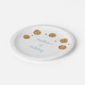 Assiettes En Carton Un gâteau doux premier anniversaire (Angle)