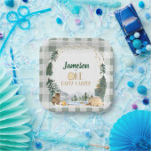 Assiettes En Carton Un Joyeux Camper Plaques de fête d'anniversaire (Fête)