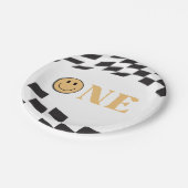 Assiettes En Carton Un joyeux Mec 1er anniversaire (Angle)