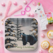 Assiettes En Carton Un joyeux Noël de bière (Fête)