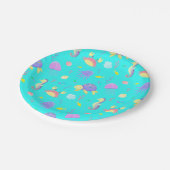 Assiettes En Carton Un monde sous-marin mignon (Angle)