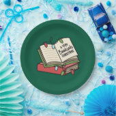 Assiettes En Carton Un Noël très boisé - Vert (Fête)