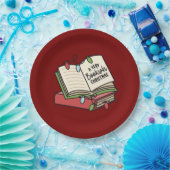 Assiettes En Carton Un Noël très livre (Fête)