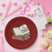 Assiettes En Carton Un Noël très livre (Fête)